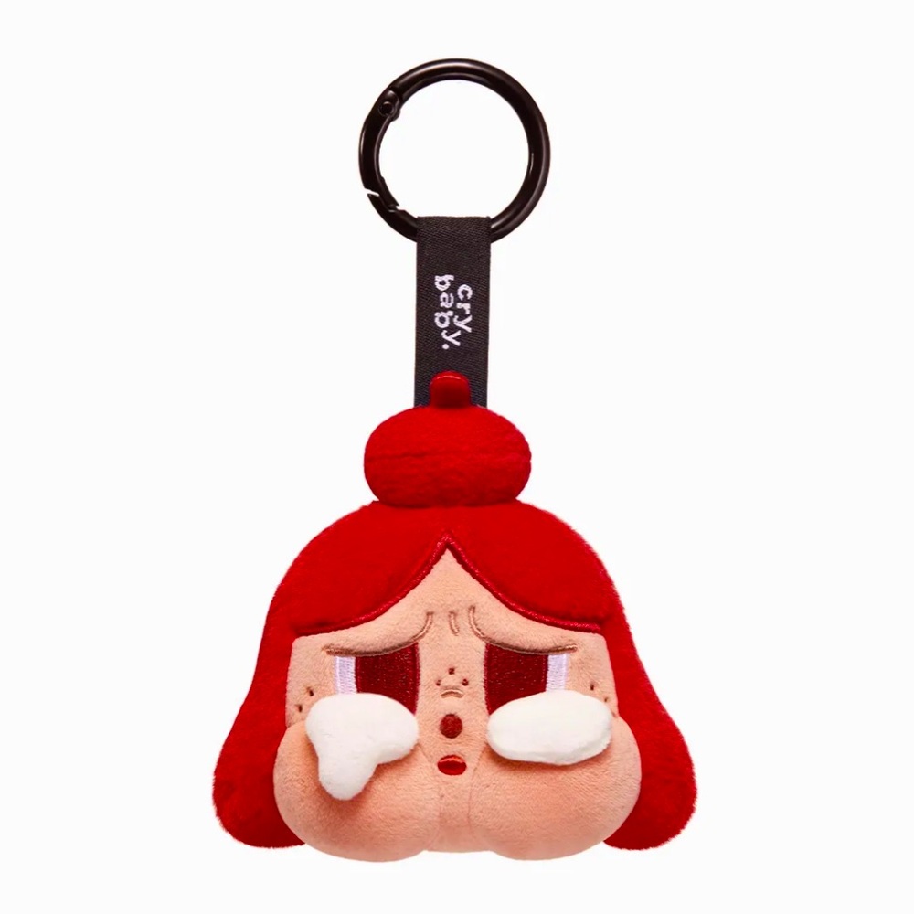 Red CRYBABY CHEER UP, BABY! SERIES-Plush Pendant Open Box Pop Mart